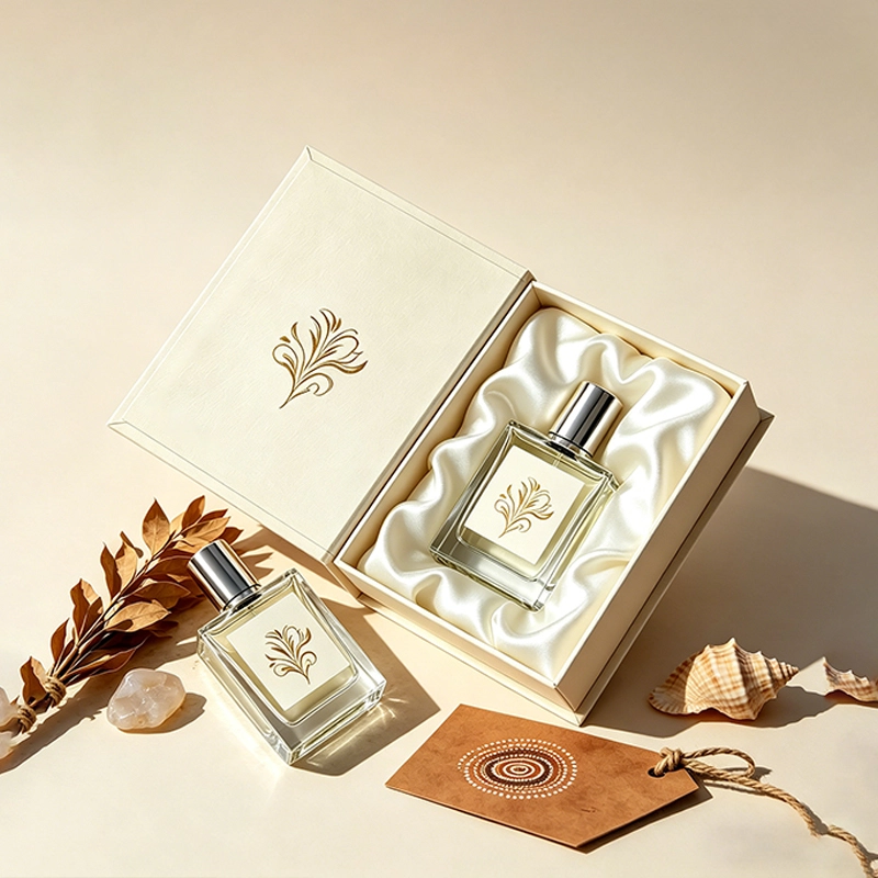 Custom Luxury Perfume Gift Box Rigid Magnetic Packaging for Fragrance Brand Display